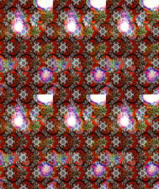 Halk tarzı. Modern çiçek arkaplanı. Parlak renkli çiçekleri ve kahverengi renkli yaprakları olan harika bir çiçek deseni. Moda baskıları için zarif bir şablon.