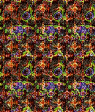 Bahar mevsimi. Raster güzel bir çiçek deseni çizmiş. Kahverengi renkli çiçekler. Nazik romantik baskı. Tatil havası..