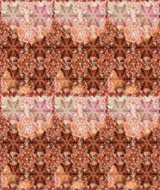 Colour Summer Theme seamless pattern Background. Flat Flower Elements Design. Raster floral background. Cute seamless pattern. Cute fabric pattern. Print.