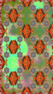 Raster illüstrasyon. Küçük çiçek sevimli çiçek desen. Sorun -suz.