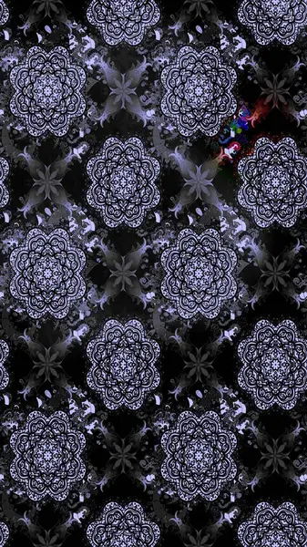 Çiçekli siyah eskiz deseni. Raster çiçek izi. Klasik taslak çizimi.