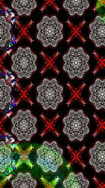 Küçük çiçekteki sevimli çiçek deseni. Siyah renkte çiçekler.