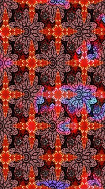 Sketch pattern with fantasy flowers, natural wallpaper, floral decoration curl illustration. Home decor. Paisley print hand drawn elements.