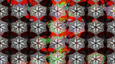 Düz Çiçek Elementleri Tasarımı. Siyah renkli çiçekler. Güzel çiçek deseni. Renkli Bahar Teması çizim şablonu.