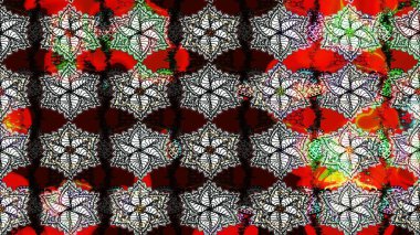 Siyah renkli çiçekler. Raster illüstrasyonu. Çiçek desenli eskiz, vuruşlar, sıçramalar, yaz çiçekleri..