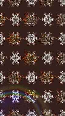 Botanik çizim kalıbı. Organik elementler. Suluboya etkisi. Raster deseni.