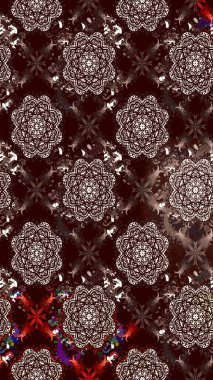 Fantezi çiçekli eskiz deseni, doğal duvar kağıdı, çiçek desenli kıvrım çizimi. Paisley el çizimi elementler. Ev dekoru.