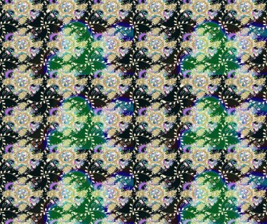 Gri renkli çiçekler. Hediye ambalaj kağıdı, tebrik kartları, posterler ve pankart tasarımı. Raster düz çiçek çizim deseni.