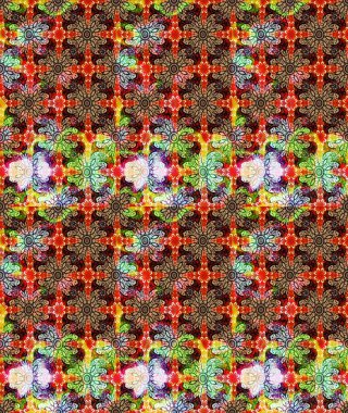 Çiçek kompozisyonu, el boyası, hassas şablon. Sevgililer günü ve tebrik kartı konsepti için şık bir davetiye. Üst manzara, yumuşak stil. Kırmızı renkte manzaralı çiçek deseni.