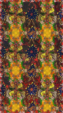 Kusursuz raster deseni. Güzel kumaş deseni. Çiçek arka planı.