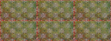 Kusursuz bir mahsul. Renkli Bahar Temalı Kusursuz Arkaplan. Raster Şirin kumaş deseni. Düz Çiçek Elementleri Tasarımı.