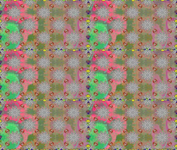 Çiçek deseni. Raster illüstrasyonu. Gri renkli çiçekler. Şatafatlı bahar bahçesi dokusu. Gri renklerde desensiz çiçek.