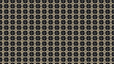 Siyah renkte güzel çiçekler, suluboya desenli, duvar kağıdı, kart ya da kumaş için fayanslı eskizler. Raster..