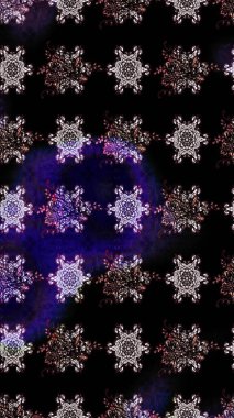 Çiçek deseni. Raster illüstrasyonu. Chichi 'nin kumaş kalıbını çiz. Renkli Bahar Teması eskiz kalıbı. Düz Çiçek Elementleri Tasarımı.