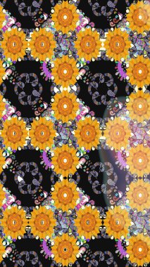 Gri renkli, zarif çiçek buketli suluboya. Renkli Bahar Teması eskiz kalıbı. Düz Çiçek Elementleri Tasarımı. Raster illüstrasyonu.