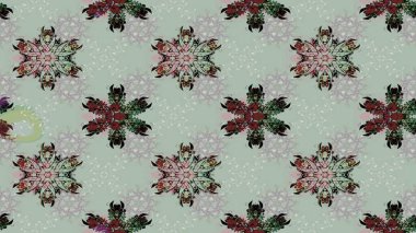 Arkaplan dokusu, duvar kağıdı, çiçek temalı gri renkler. Soyut etnik raster çizim kalıbı. Kabile sanatı boho baskısı, klasik çiçek arkaplanı.