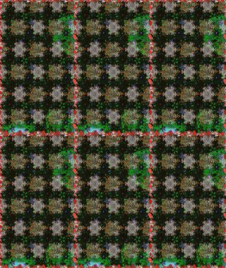 Küçük çiçekte güzel bir desen. Motley illüstrasyonu. Kusursuz. Küçük renkli çiçekler. Moda baskıları için zarif bir şablon. Çiçekli yaz çiçekleri.