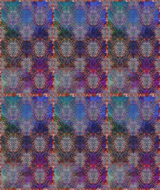 Yumuşak fayans. Yumuşak pamuk tasarımı. Klasik çiçek desenli. Sarma, tekstil ve duvar kâğıdı için kusursuz çiçek arkaplanı. Raster taze dokusu.