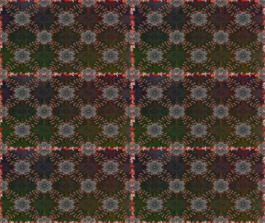 Raster Modaya uygun kumaş deseni. Düz Çiçek Elementleri Tasarımı. Gri renkli şirin çiçek deseni. Renkli Bahar Teması Kusursuz Arkaplan.