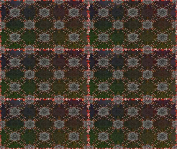 Raster Modaya uygun kumaş deseni. Düz Çiçek Elementleri Tasarımı. Gri renkli şirin çiçek deseni. Renkli Bahar Teması Kusursuz Arkaplan.