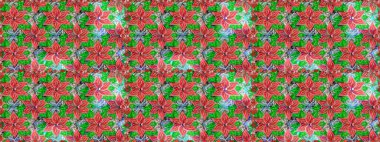 Parmak izi, kumaş, duvar kâğıdı, tekstil için raster dokusu. Renkli grunge, koyu yeşil ve pembe çiçeklerle soyut bir arka plan oluşturur. İşlemeli çiçek desenli..