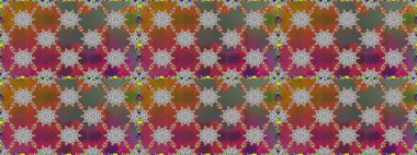 Çiçekli el, pürüzsüz desen çizmiş. Modern gelişim kahverengi ve gri raster arka plan duvar kâğıdı illüstrasyonu klasik çizgili iz sürme desenli çiçekler, çiçekli süsler.