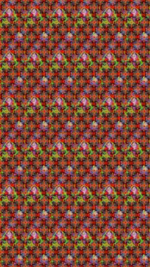 Kırmızı renkte çiçekler. Raster illüstrasyonu. Çiçek desenli eskiz, vuruşlar, sıçramalar, yaz çiçekleri..