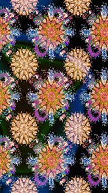 Çiçek mavisi eskiz deseni. Raster çiçek izi. Klasik taslak çizimi.