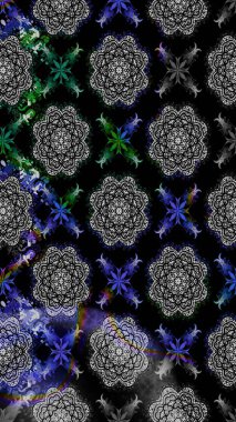 Güzel çiçek deseni. Siyah renkli çiçekler. Renkli Bahar Teması eskiz kalıbı. Düz Çiçek Elementleri Tasarımı.