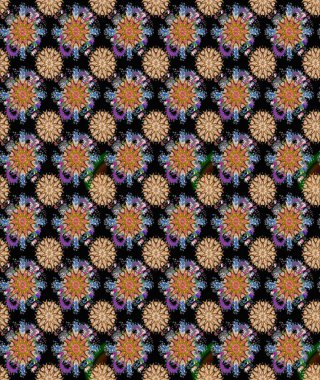 Çiçek arkaplan. Çizim raster deseni. Güzel kumaş deseni.