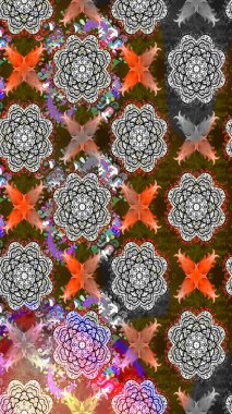 Raster güzel bir çiçek deseni çizmiş. Bahar mevsimi. Tatil havası. Nazik romantik baskı.