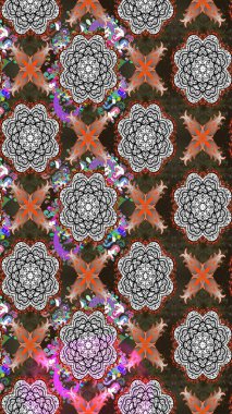 Küçük çaplı çiçeklerdeki basit şirin desenler. Tekstil veya kitap kapakları, imalat, duvar kağıtları, baskı, hediye paketi ve yapıştırma kitabı için çiçek eskizi geçmişi. Raster illüstrasyonu.