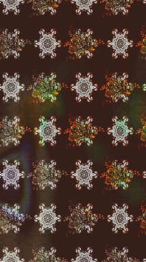 Çiçek deseni. Raster illüstrasyonu. Chichi 'nin kumaş kalıbını çiz. Renkli Bahar Teması eskiz kalıbı. Düz Çiçek Elementleri Tasarımı.