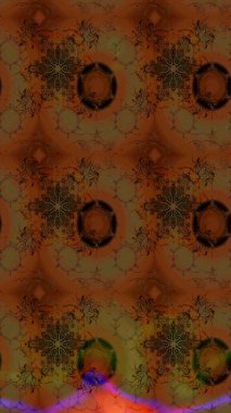 Eski model. Moda baskısı. Raster illüstrasyonu. Dekorasyon ve tasarım için güzel bir desen. Suluboya çizim kalıbı. Çiçeğin suluboya çizimlerinin zarif deseni.