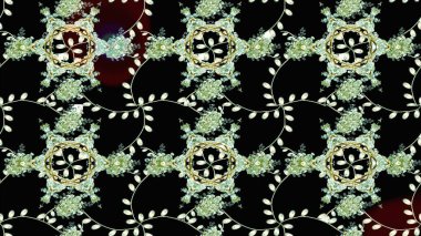 Siyah renkli çiçekler. Renkli Bahar Teması eskiz kalıbı. Düz Çiçek Elementleri Tasarımı. Güzel çiçek deseni..