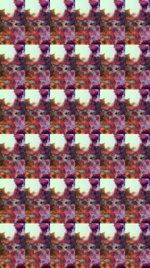 Kahverengi renkli etnik çiçeklerin olduğu zarif bir eskiz modeli. Raster Çiçek İllüstrasyonu güzel tekstil..