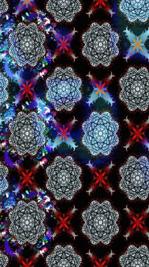 Çiçekli bahar çiçekleri. Küçük çiçekte güzel bir desen. Küçük renkli çiçekler. Moda baskıları için zarif bir şablon. Motley illüstrasyonu.