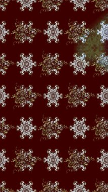 Raster suluboya çiçek deseni, narin çiçekler, kahverengi çiçekler, tebrik kartı şablonu. Raster Güzel kumaş deseni.