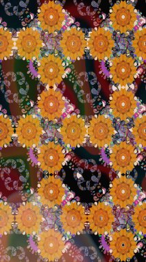 Suluboya çizim kalıbı. Dekorasyon ve tasarım için güzel bir desen. Moda baskısı. Çiçeğin suluboya çizimlerinin mükemmel deseni. Eski.