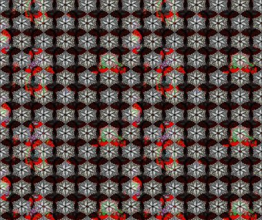 Raster 'ın taze dokusu. Yumuşak pamuk tasarımı. Yumuşak fayans. Paketleme, tekstil, duvar kâğıdı için çiçek eskizi. Klasik çiçek deseni.