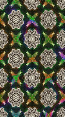 Küçük çiçekteki sevimli çiçek deseni. Gri renkli çiçekler. Raster illüstrasyonu.