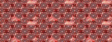 Çiçekler. Vadinin kırmızı ve kahverengi renkli çiçekleri. Soyut etnik raster pürüzsüz desen.