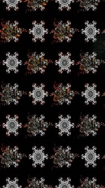 Çiçek desenli çizim. Raster illüstrasyonu. Asya tekstil tarzında. Güzel kumaş deseni. Renkli Bahar Teması eskiz kalıbı. Düz Çiçek Elementleri Tasarımı.