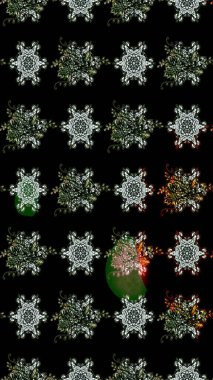 Çiçekli yaz çiçekleri. Küçük çiçekte güzel bir desen. Küçük renkli çiçekler. Moda baskıları için zarif bir şablon. Motley illüstrasyonu. Çizim.