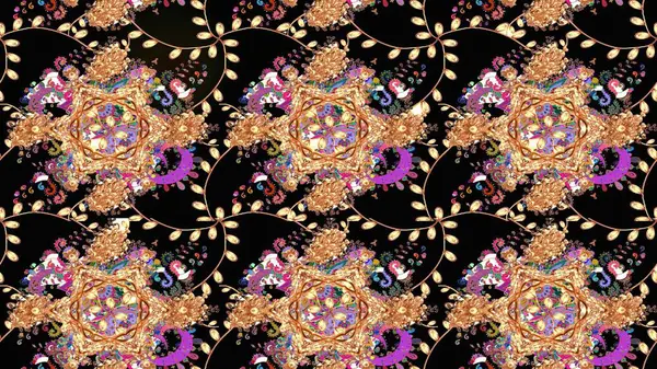 Siyah renkli çiçekler. Raster illüstrasyonu. Çiçek desenli eskiz, vuruşlar, sıçramalar, yaz çiçekleri..