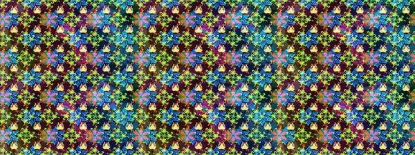 Tropik çiçekler. Mavi renkli çiçekler. Gömlek çizimi Arkaplan Deseni.