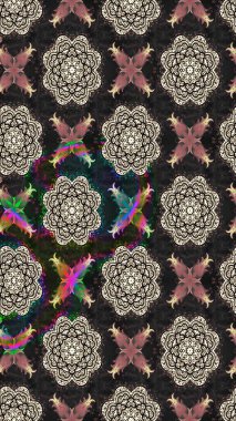 Çiçekli çiçek deseni, suluboya. Gri renkli çiçekler. Renkli Bahar Teması eskiz kalıbı. Düz Çiçek Elementleri Tasarımı. Raster illüstrasyonu.