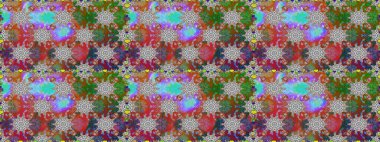 Küçük çiçekteki sevimli çiçek deseni. Gri ve kahverengi renkte çiçekler.