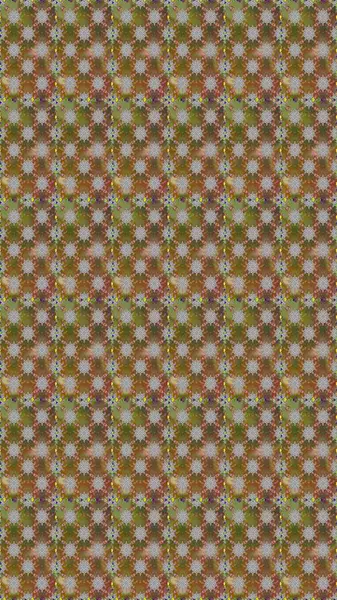 El çizimi çiçekli, soyut, pürüzsüz desen. Kahverengi ve gri renkli çiçekler. Raster illüstrasyonu.