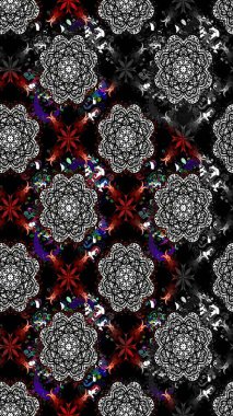 Çiçekli eskiz arkaplanı. Çocuk stili. Renkli Bahar Teması eskiz kalıbı. Düz Çiçek Elementleri Tasarımı.